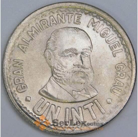 Перу 1 инти 1987 КМ296 UNC арт. 57648 Перу 1 инти 1987 КМ296 UNC арт. 57648