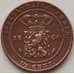 Монета Нидерландская Восточная Индия 1/2 цента 1860 КМ306 VF арт. 12864
