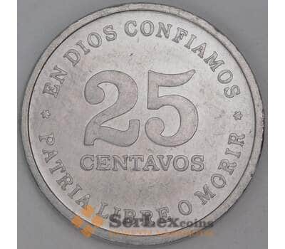 Никарагуа 25 сентаво 1987 КМ57 UNC арт. 54140