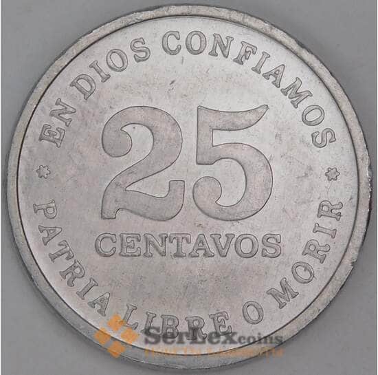 Никарагуа 25 сентаво 1987 КМ57 UNC арт. 54140
