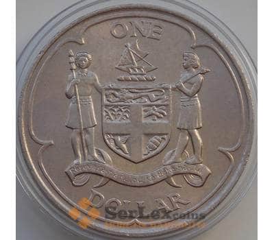 Монета Фиджи 1 доллар 1969 КМ32 BU арт. 14319