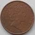 Монета Мэн остров 1 пенни 1990 КМ207 XF арт. 13945