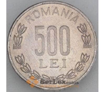 Монета Румыния 500 лей 1999 КМ145 UNC (J05.19) арт. 18608