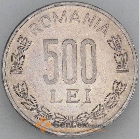 Румыния 500 лей 1999 КМ145 UNC (J05.19) арт. 18608