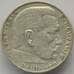 Монета Германия 2 марки 1938 А КМ93 XF Серебро (J05.19) арт. 14771