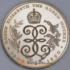 Белиз 2 доллара 1990 КМ100 BU Королева Мать арт. 57164 Белиз 2 доллара 1990 КМ100 BU Королева Мать арт. 57164