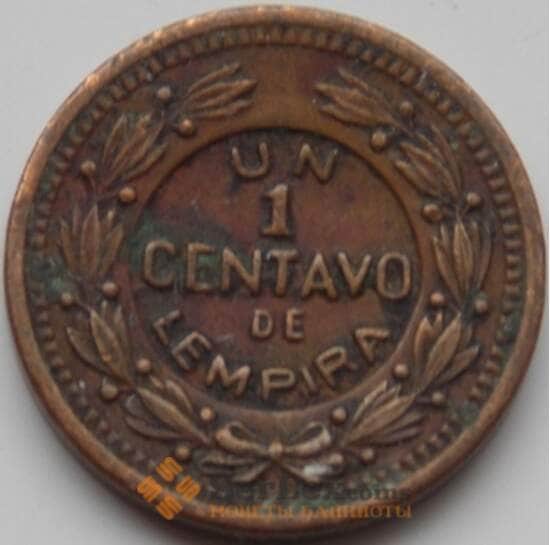 Гондурас 1 сентаво 1949 КМ77.1 VF арт. 8198