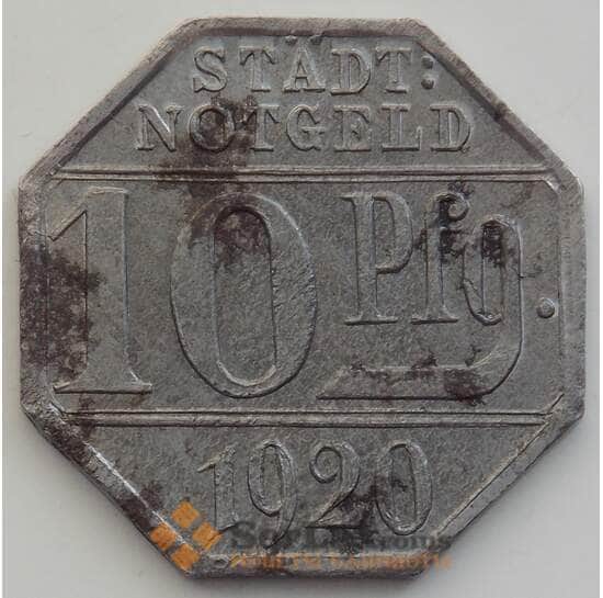 Германия нотгельд 10 пфеннигов 1920 VF Крайльсхайм арт. 12914