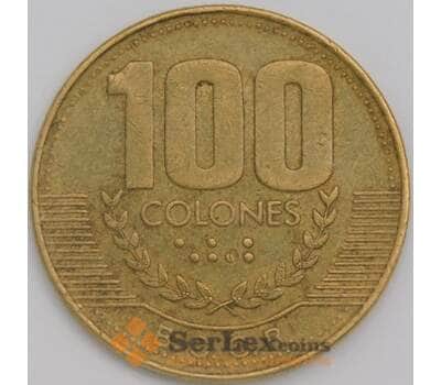 Монета Коста-Рика 100 колон 1999 КМ230а XF арт. 38987