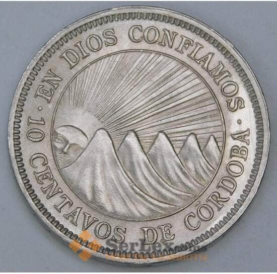 Никарагуа 10 сентаво 1965 КМ17,2 BU арт. 56047 Никарагуа 10 сентаво 1965 КМ17,2 BU арт. 56047