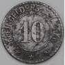 Германия Нотгельд 10 пфеннигов 1917 Маркшоргаст арт. 23242