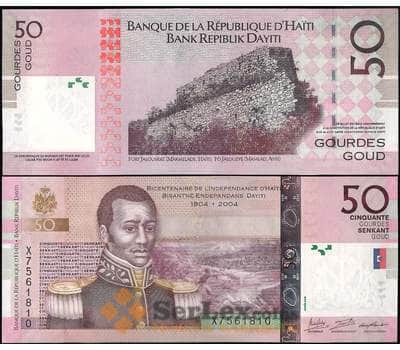 Банкнота Гаити 50 гурд 2013 Р274 UNC арт. 22074