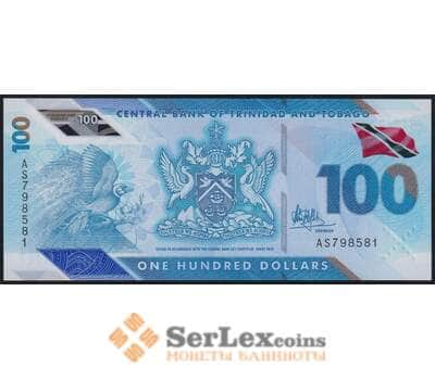 Тринидад и Тобаго 100 долларов 2019 РW65 UNC арт. 50872