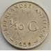Монета Нидерландские Антиллы 1/10 гульдена 1959 КМ3 XF арт. 8297