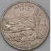 Монета США 25 центов 2008 D КМ423 Аризона арт. 28351