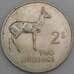 Замбия монета 2 шиллинга 1966 КМ8 ХF арт. 44918