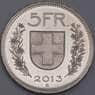 Швейцария монета 5 франков 2013 КМ40а Proof арт. 42412