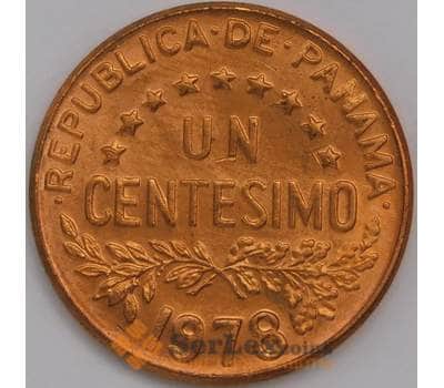 Монета Панама 5 сентесимо 1962 КМ22 AU арт. 39287