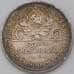 Монета СССР 50 копеек 1925 ПЛ Y89 VF арт. 23924