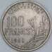 Франция 100 франков 1958 КМ919.1 XF метка крыло  арт. 56919