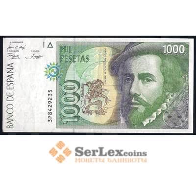 Банкнота Испания 1000 песет 1992 Р163 XF-AU мультилот арт. 39740