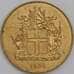 Исландия монета 2 кроны 1966 КМ13а.1 aUNC арт. 42007