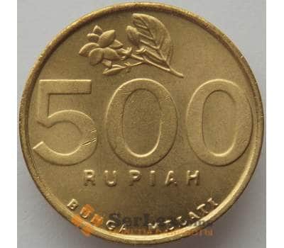 Монета Индонезия 500 рупий 2000 КМ59 aUNC (J05.19) арт. 17062