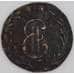 Россия Сибирь монета полушка 1768 КМ VF арт. 47762