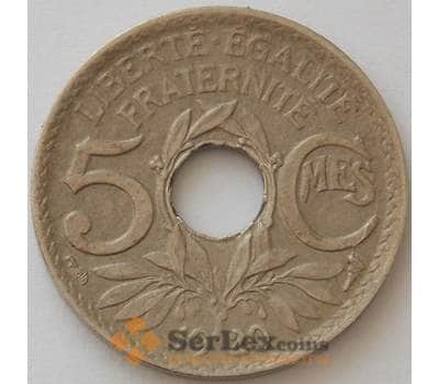 Монета Франция 5 сантимов 1920 КМ875 XF (J05.19) арт. 16732