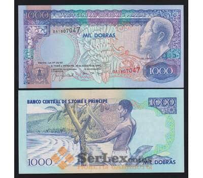 Сан-Томе и Принсипи 1000 добра 1993 Р64 UNC арт. 53824