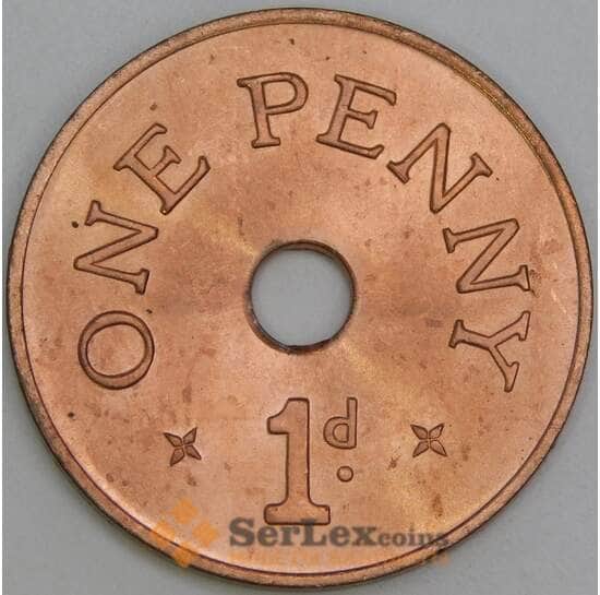 Замбия 1 пенни 1966 КМ5 UNC арт. 44939 Замбия 1 пенни 1966 КМ5 UNC арт. 44939