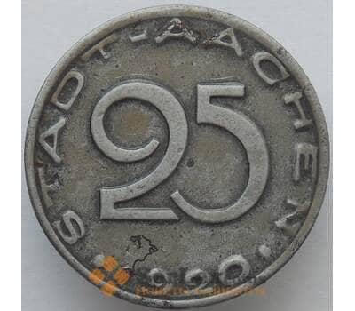 Германия Нотгельд 25 пфеннигов 1920 Ахен (J05.19) арт. 16554