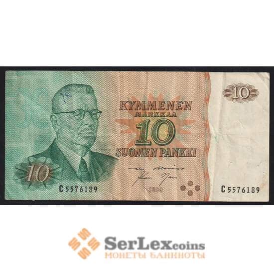 Финляндия 10 марок 1980 Р111а F арт. 52046