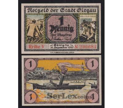 Германия Польша Glogau 1 пфенниг 1920 РG020.6a aUNC арт. 51989
