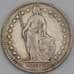 Монета Швейцария 1/2 франка 1944 КМ23 VF арт. 28218