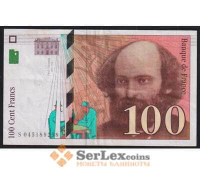 Франция 100 франков 1998 Р158а VF+ арт. 52100