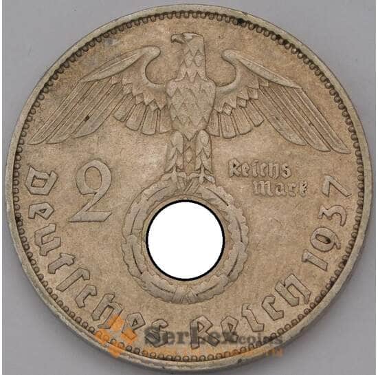 Германия 2 марки 1937 A КМ487 арт. 36687