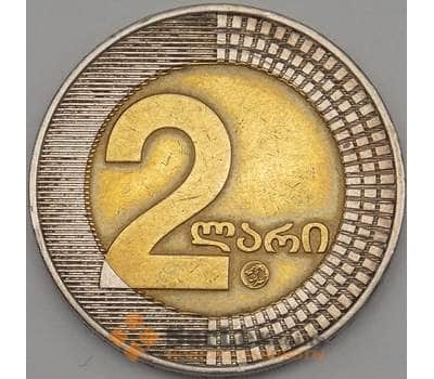 Монета Грузия 2 Лари 2006 КМ94 XF арт. 18783