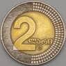 Грузия 2 Лари 2006 КМ94 XF арт. 18783