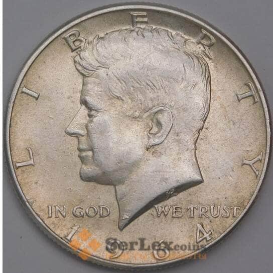 США монета 1/2 доллара 1964 KM202 XF Кеннеди арт. 43121