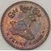 Монета Голд Риф Сити (ЮАР) 1/2 пенни 1986 UNC (n17.19) арт. 20084