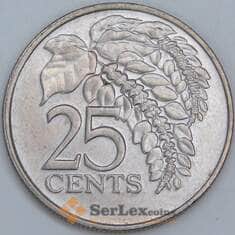 Тринидад и Тобаго 25 центов 1983 КМ32 XF-AU арт. 57540 Тринидад и Тобаго 25 центов 1983 КМ32 XF-AU арт. 57540