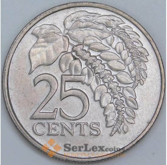 Тринидад и Тобаго 25 центов 1983 КМ32 XF-AU арт. 57540