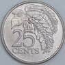 Тринидад и Тобаго 25 центов 1983 КМ32 XF-AU арт. 57540