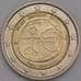 Бельгия монета 2 евро 2009 КМ282 aUNC 10 лет арт. 42269
