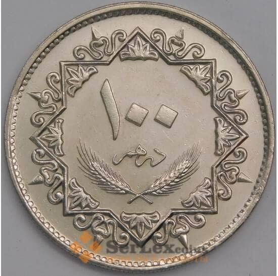 Ливия 100 дирхам 1979 КМ23 UNC  арт. 41798