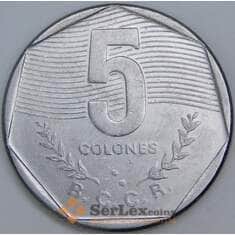 Коста-Рика 5 колонов 1985 КМ214.2 XF арт. 57215