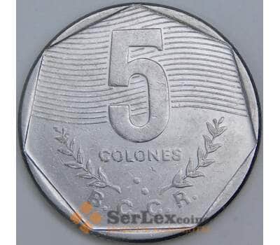 Коста-Рика 5 колонов 1985 КМ214.2 XF арт. 57215