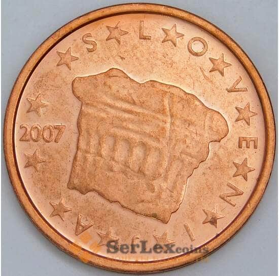 Словения 2 евроцента 2007 КМ69 АU арт. 57443