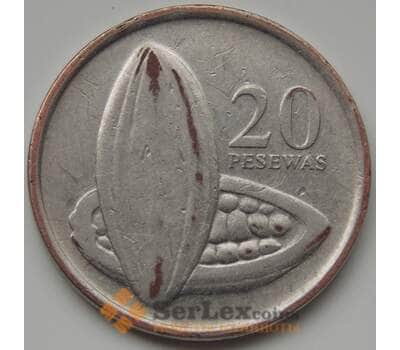 Монета Гана 20 песева 2007 КМ40 F-VF арт. 2114